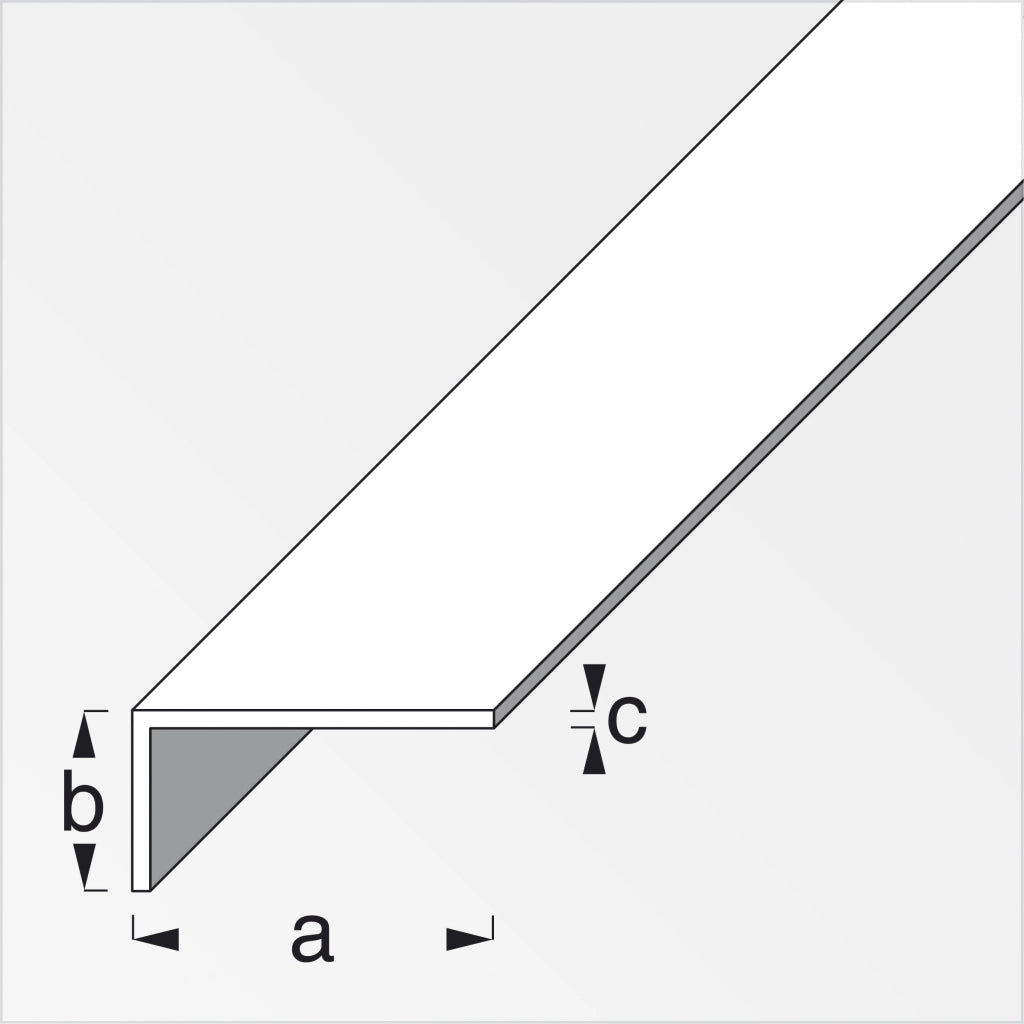 PROFILO BIANCO H.200 CM ELLE 30X15X1 MM- 5,0 pz