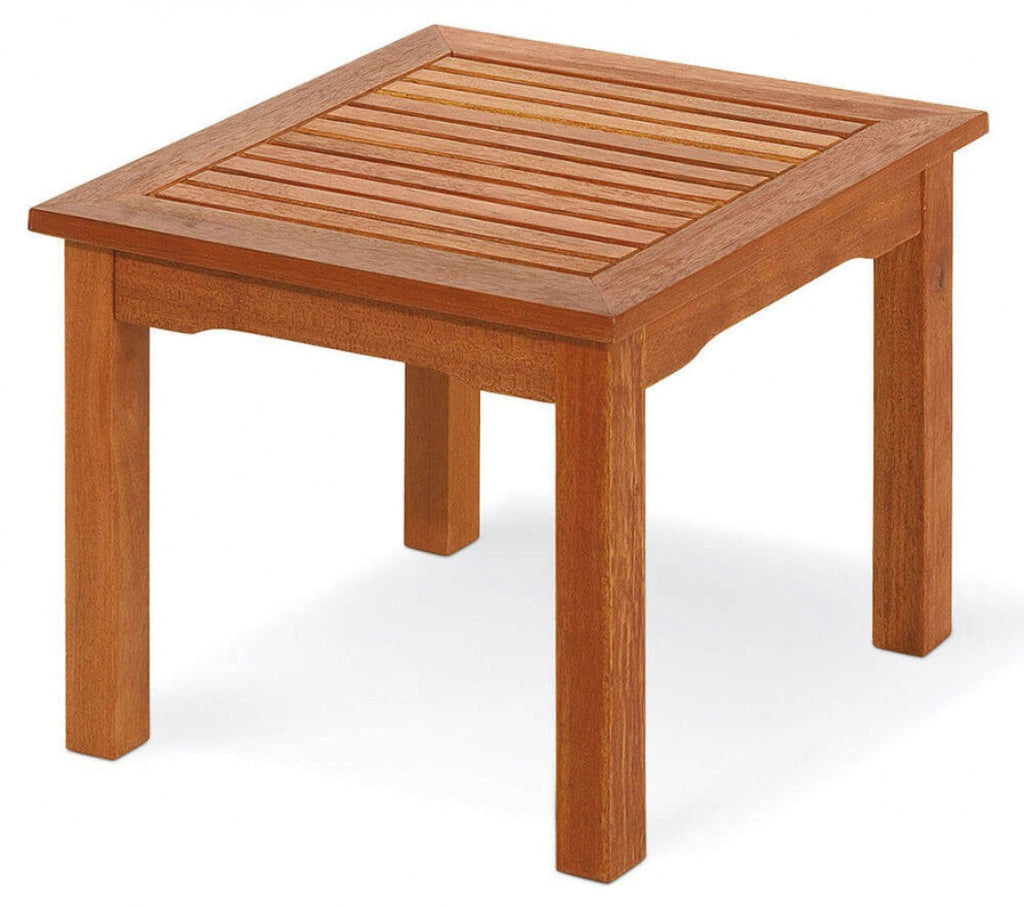 Tavolino 50x50x50 h cm in Legno di Acacia Marrone