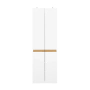 Armadio alto Mobile da ingresso Armadio multifunzionale Bianco 61x30x192cm KSB01-W