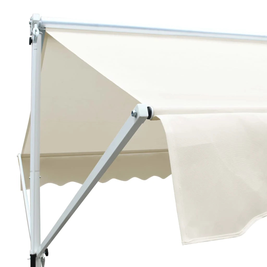 Tenda da sole autoportante 4x3 mt crema 02_0007479