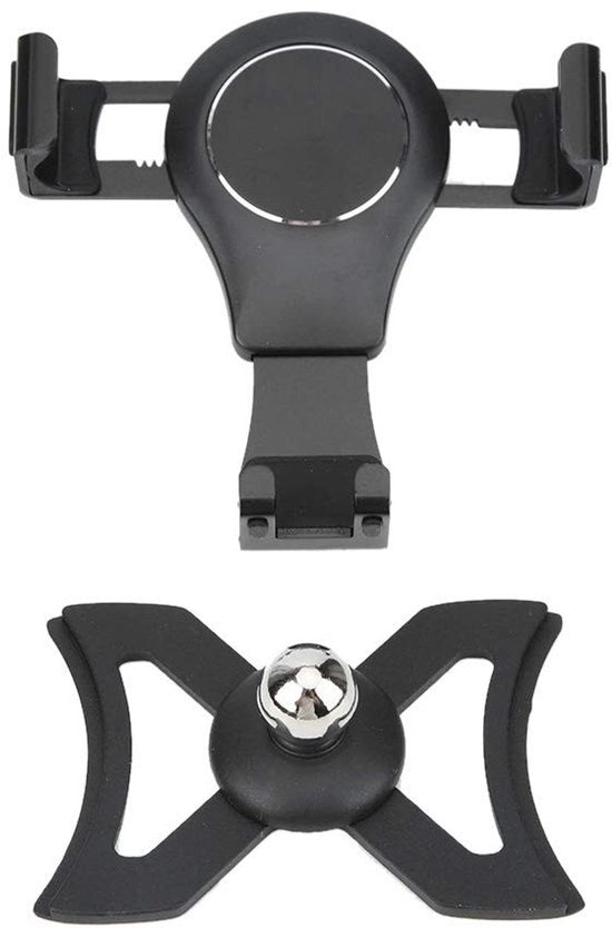 Supporto per telefono per auto in alluminio lega - Nuovo di zecca - Adatto per schermi da 4,0 a 6,0 pollici - Design innovativo - Connesso tramite forza di gravità - Clip di ventilazione sicuri - Supporto per telefono per auto