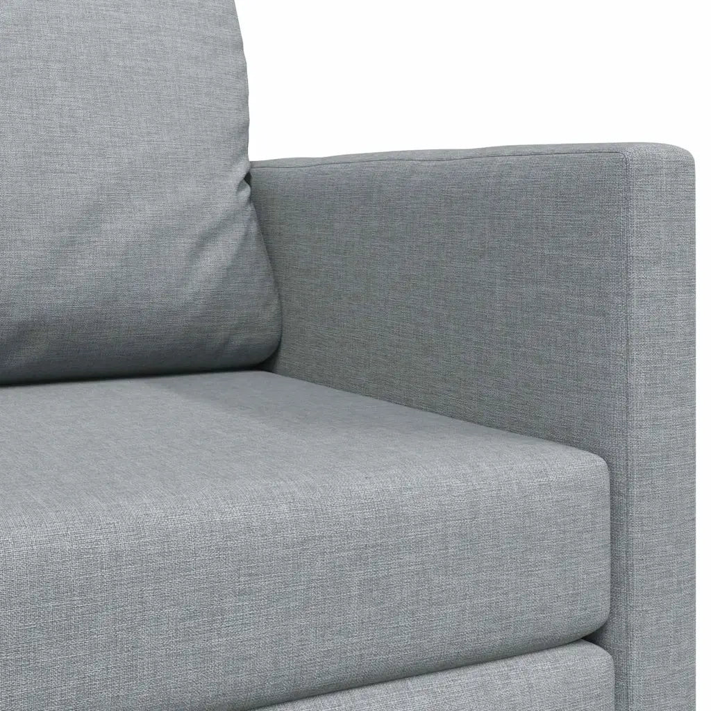 Divano letto 110cm Grigio chiaro Tessuto 4106691