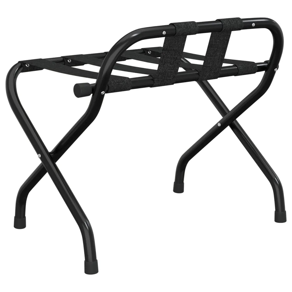 Portapacchi con Schienale Nero 56x39x52 cm CFW3858333