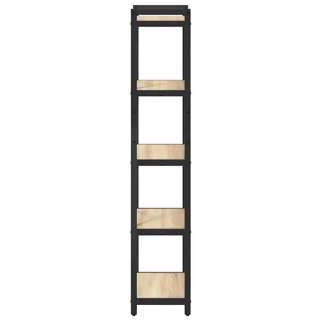 vidaXL Libreria rovere sonoma 40 x 30 x 153 cm Legno multistrato