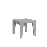 Tavolo allungabile 90/246x90 cm Naxy colore cemento