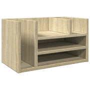 Organizer Scrivania Rovere Sonoma 44,5x24x25 Legno Multistrato CFW9741453