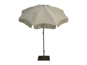 Ombrellone da Giardino Ø2 m Palo Ø33 mm in Acciaio Maffei Borgo Ecru