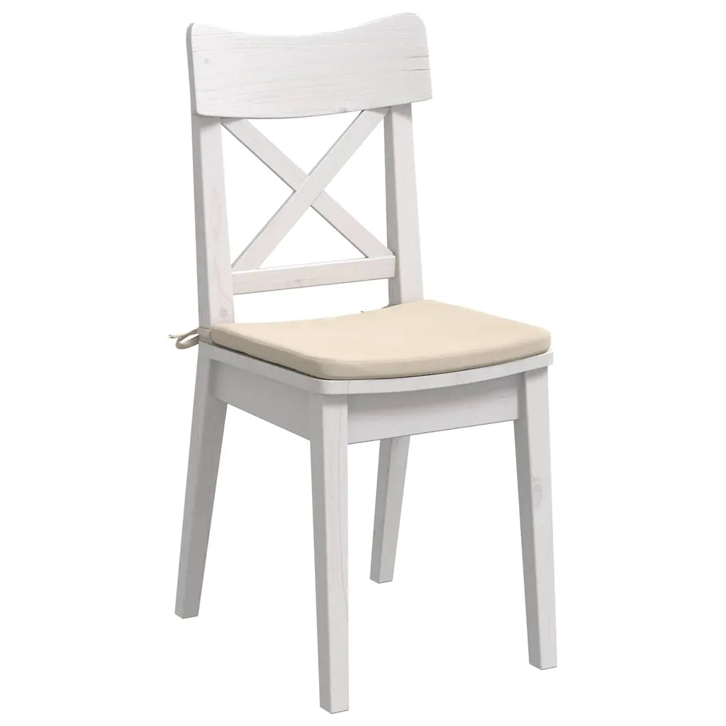 Cuscini per Seduta 4 pcs Beige 40 x 40 x 3 cm