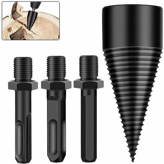 Boor per legno da 42 mm, conoide per legno, adatto per trapani per legno e macchine per fresare legno, conoide per legno con viti di taglio.