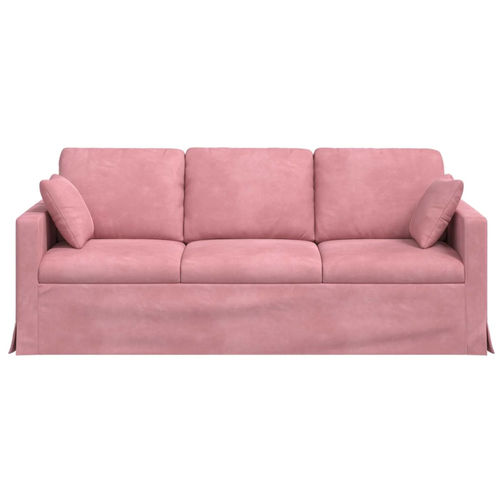 Divano Rosa 198 x 78 x 80 cm Velluto 42024435