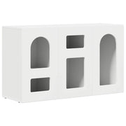 Credenza | Madia | Buffet da pranzo | Armadio da pranzo Bianco 100 x 35 x 59 cm Legno multistrato
