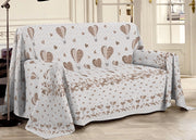 Telo Arredo Linea Pensieri Delicati In Cotone Disegno Mongolfiera Colore Beige - Singolo - Beige