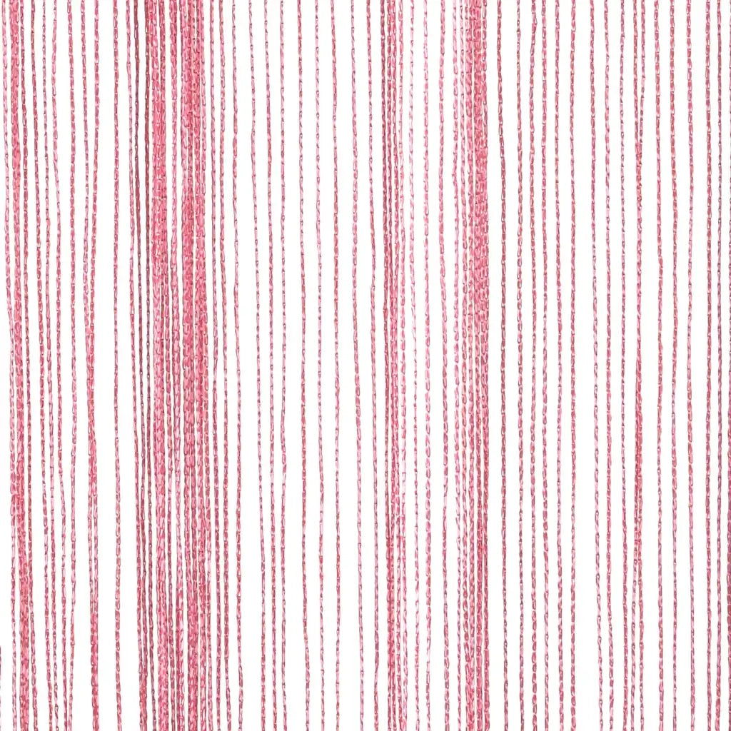 vidaXL Tende a Filo 2 pz Rosa 100x250 cm