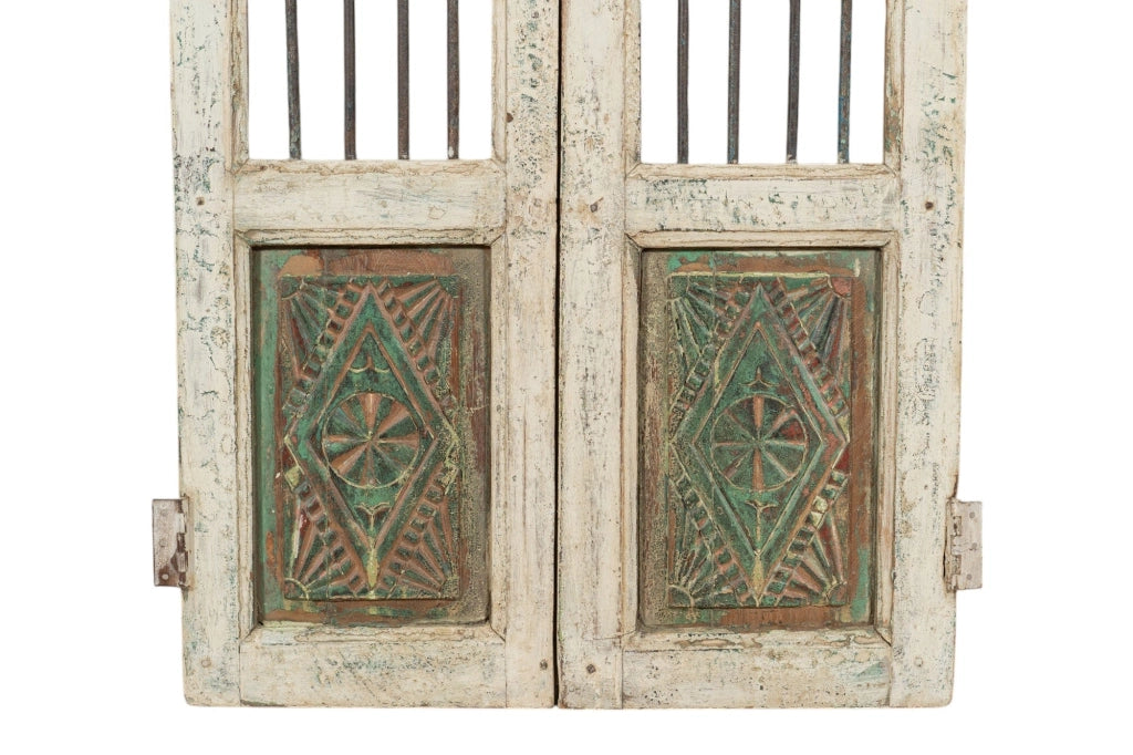 Biscottini Cancello in legno massello e ferro, da interno e da esterno