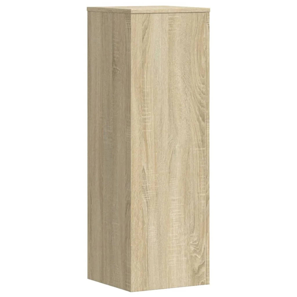 Portavasi mobili per fiori set da 2 legno ingegnerizzato Sonoma marrone 02_0045352