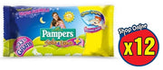14 PAMPERS SALVIETTE UMIDIFICATE BAMBINI SOLELUNA CON ESTRATTI DI CAMOMILLA 40PZ