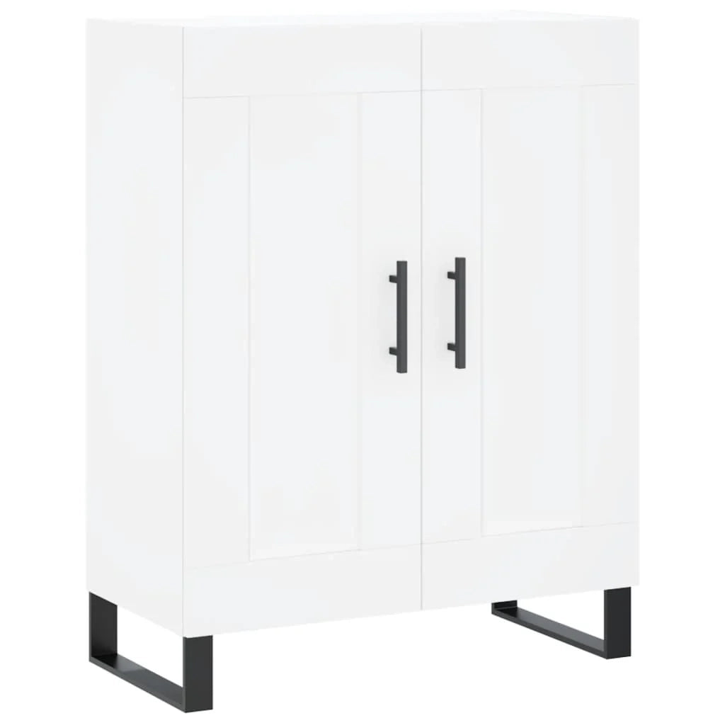 Buffet credenza cassettiera armadio mobile contenitore organizer per cucina soggiorno salotto 69,5 x 34 x 90 cm legno ingegnerizzato bianco 02_0030433
