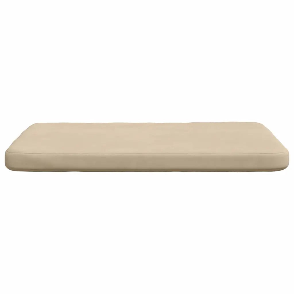 Cuscini per Seduta 4 pcs Crema 40 x 40 x 3 cm