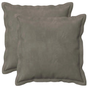 Cuscino con cuscino HOUTEN 2 pz Grigio Chiaro Velluto 932459