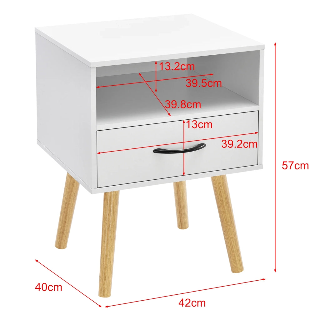 Comodino cassettiera con base a cassetti comodino con vano contenitore 57 cm bianco 03_0006227