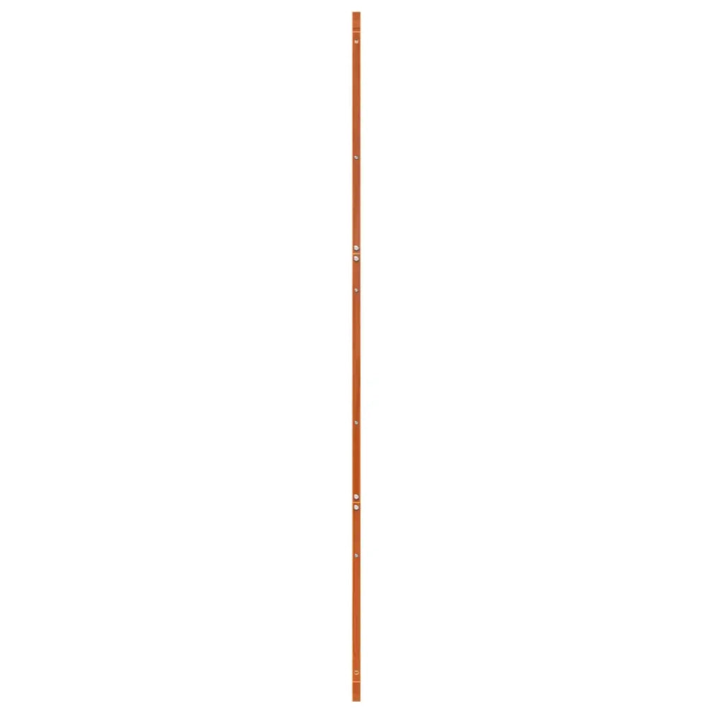 Porta del fienile Marrone cerato 90 x 2,5 x 208 cm