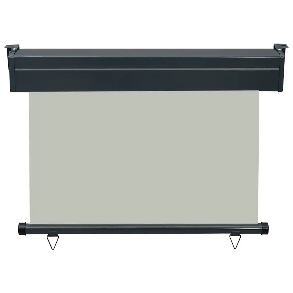 Tenda Laterale per Terrazzo 100x250 cm Grigia
