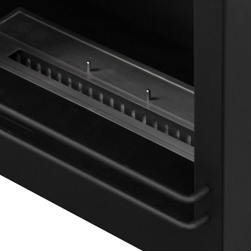 Camino a Bioetanolo da Pavimento 110x37x102 cm Cambridge Bianco