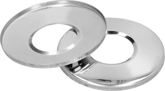Scala per piscina a rosone piatto - Set di 2 - Per piscine con diametro di 4.3 cm Scala per piscina a rosone