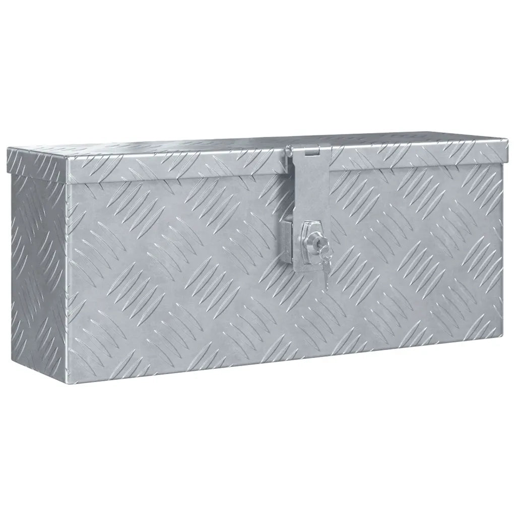 Cassetta in Alluminio 48,5x14x20 cm Argento CFW9963625