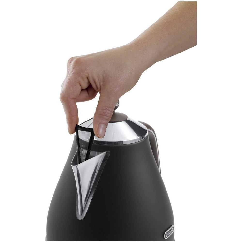 De’Longhi Icona Vintage KBOV2001.BK bollitore elettrico 1,7 L 2000 W Nero