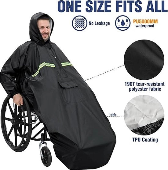 Foderi per sedia a rotelle, coperta calda e calda per sedia a rotelle accessori per pazienti anziani