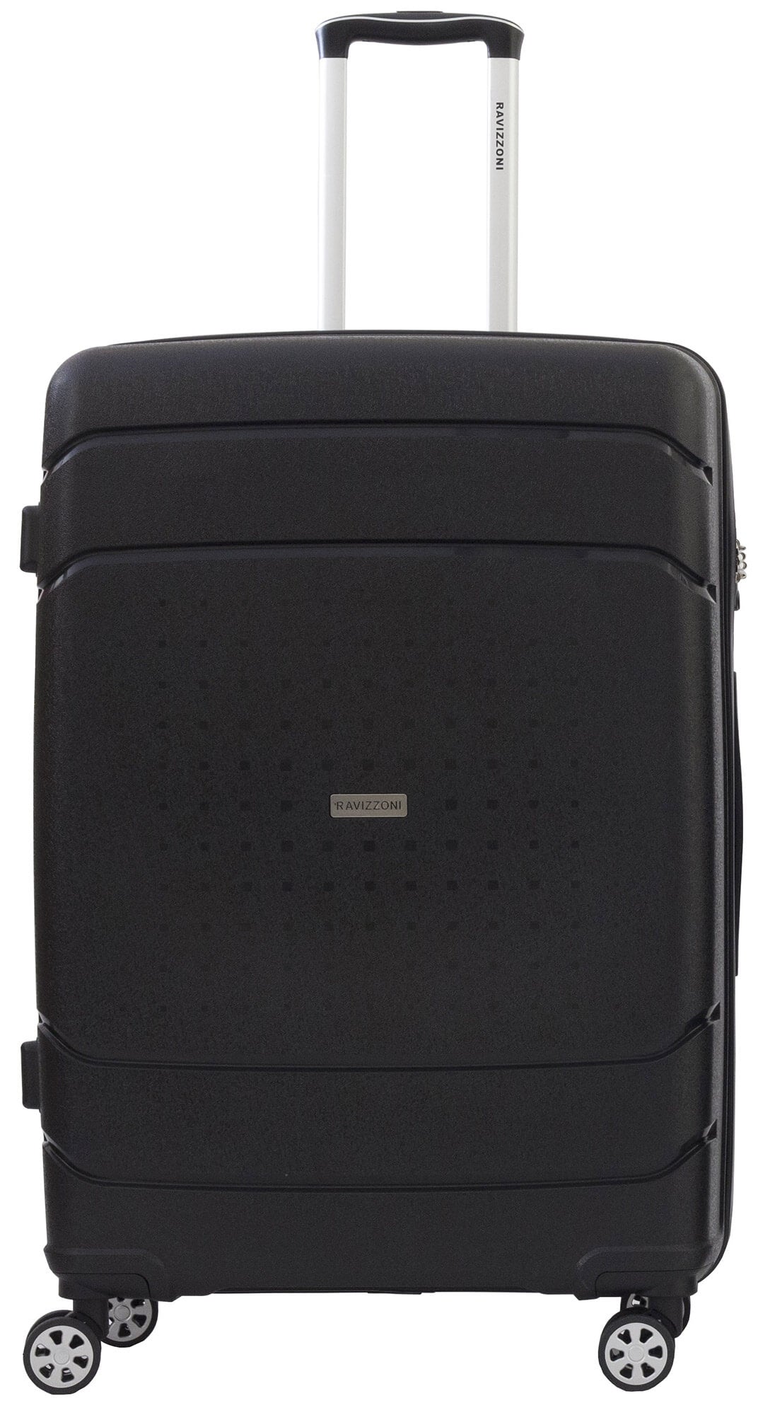 Trolley Valigia Grande Rigida in Polipropilene 4 Ruote TSA Ravizzoni Cuba Libre Nera