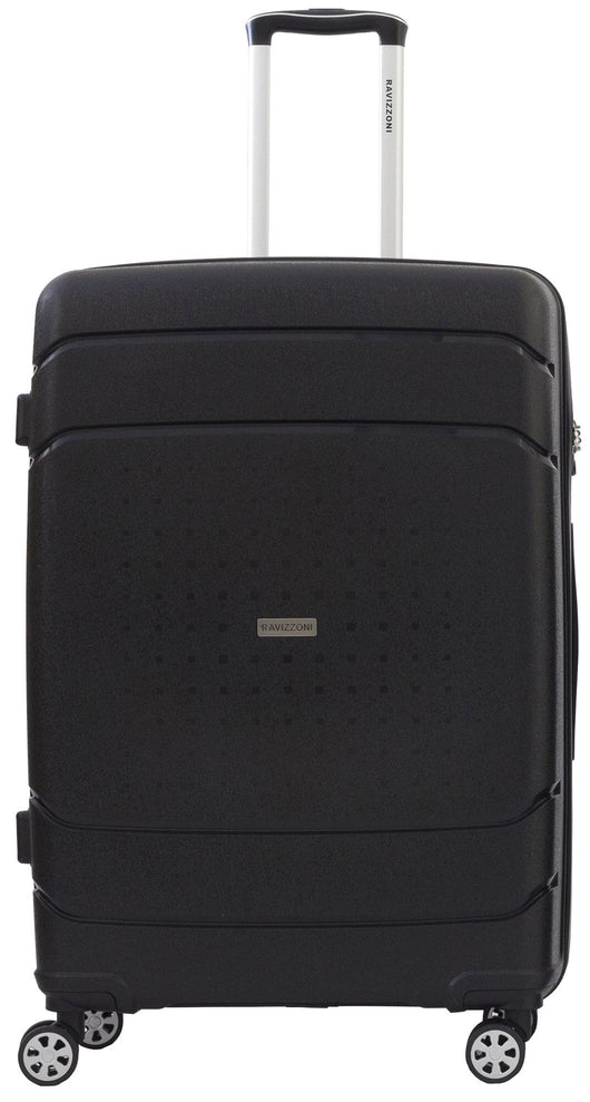 Trolley Valigia Grande Rigida in Polipropilene 4 Ruote TSA Ravizzoni Cuba Libre Nera