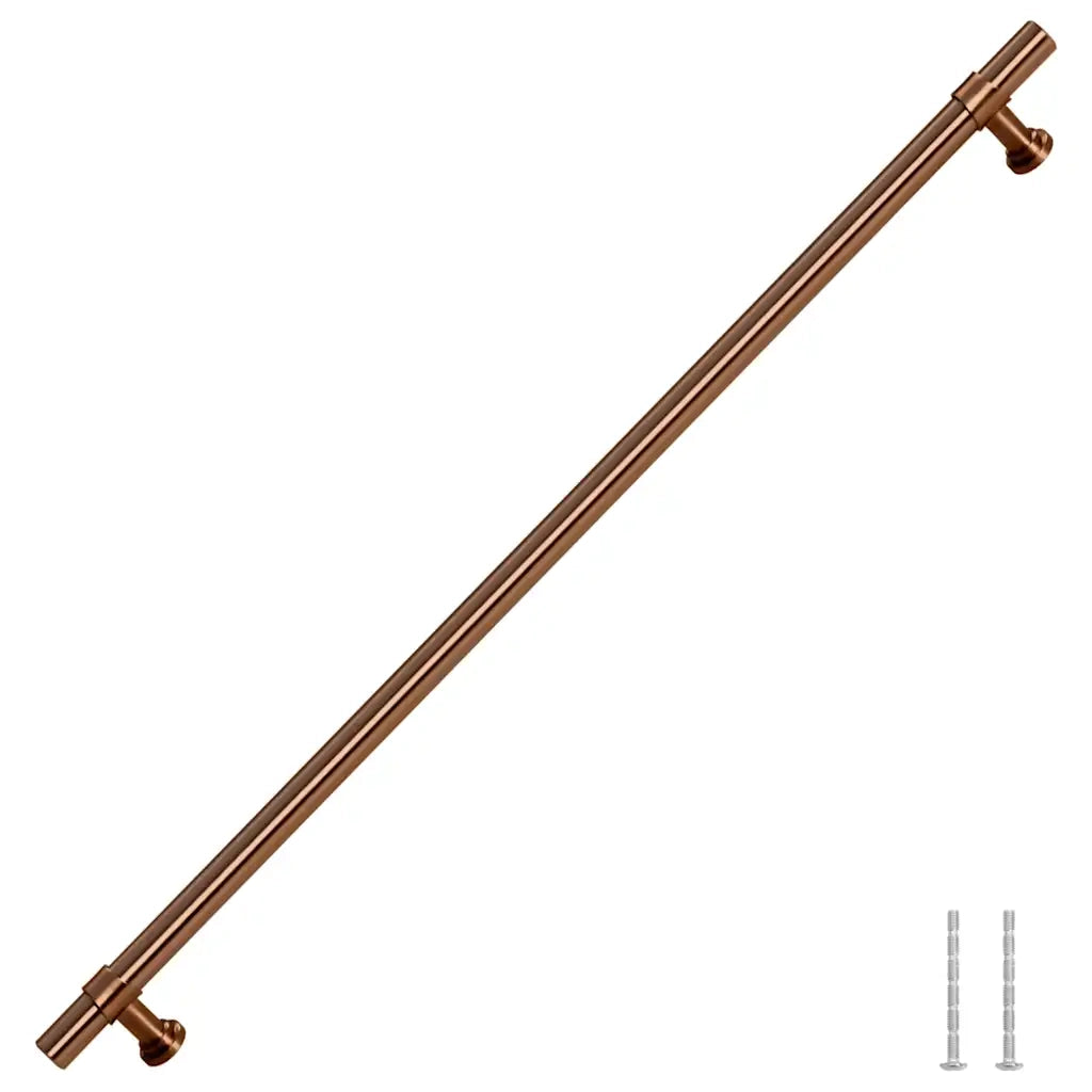 Maniglie per Mobili 5pz Bronzo 320mm in Acciaio Inox