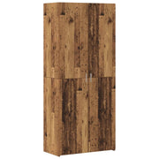 Credenza 2 pz | Madia | Buffet da pranzo | Armadio da pranzo Legno vecchio 80 x 42 x 185 cm