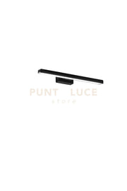 APPLIQUE DA SPECCHIO LED LANCER NERO IN METALLO 10W 4000K 1110LM  400MM