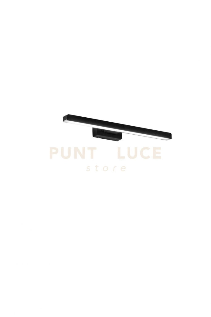 APPLIQUE DA SPECCHIO LED LANCER NERO IN METALLO 10W 4000K 1110LM  400MM