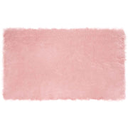 Tappeto in finta TAFALLA | Tappeto del soggiorno Rosa 100 x 200 cm Poliestere