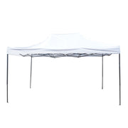 Gazebo bianco 3x4.5 m, altezza regolabile, pieghevole Breckner Germany