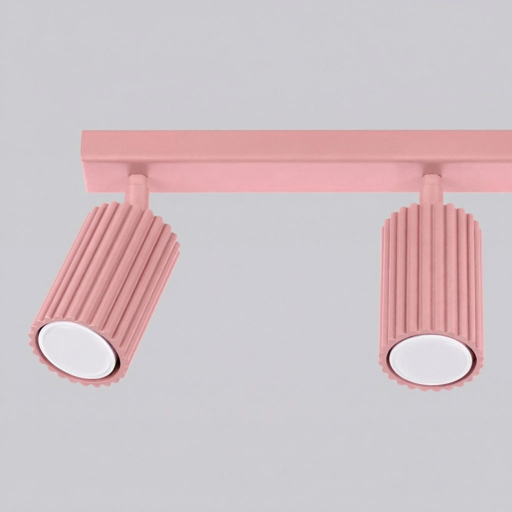 Plafoniera KARBON 3L rosa