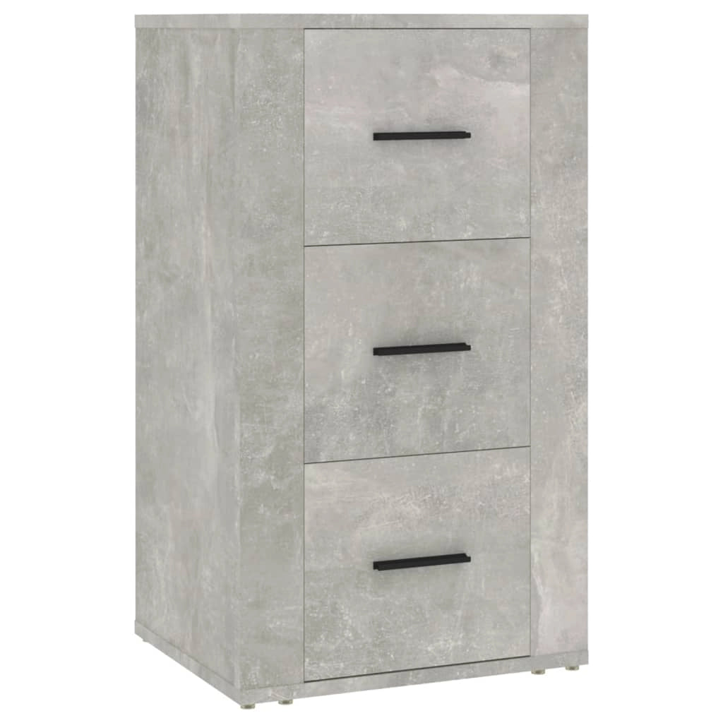 Buffet credenza cassettiera armadio mobile contenitore organizer per cucina soggiorno salotto 40 x 33 x 70 cm legno ingegnerizzato grigio 02_0031925