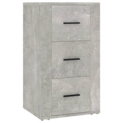 Buffet credenza cassettiera armadio mobile contenitore organizer per cucina soggiorno salotto 40 x 33 x 70 cm legno ingegnerizzato grigio 02_0031925