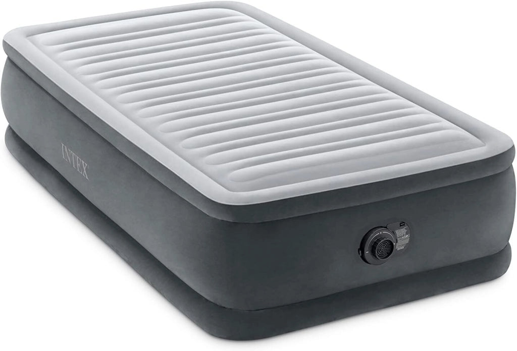 Intex 64412ND Materasso Gonfiabile Dura-Beam Comfort Plush Elevated Singolo