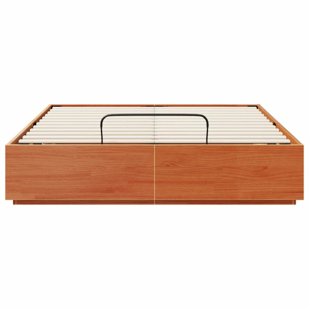 Letto ottomano Marrone Cera 140 x 190 cm