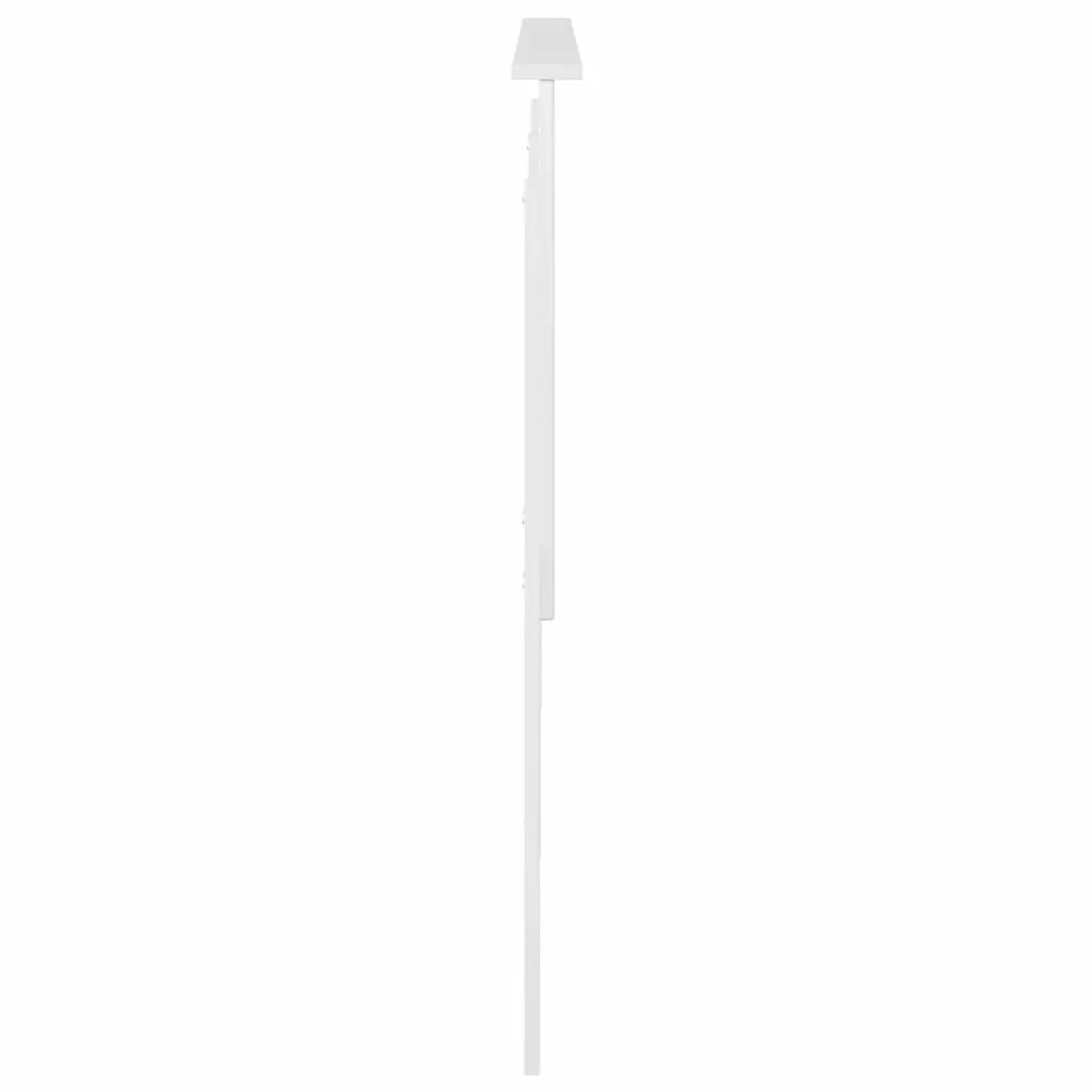 Testiera-Testata-Testiera Decorativa Bianco Lucido 200 cm Legno multistrato 666216