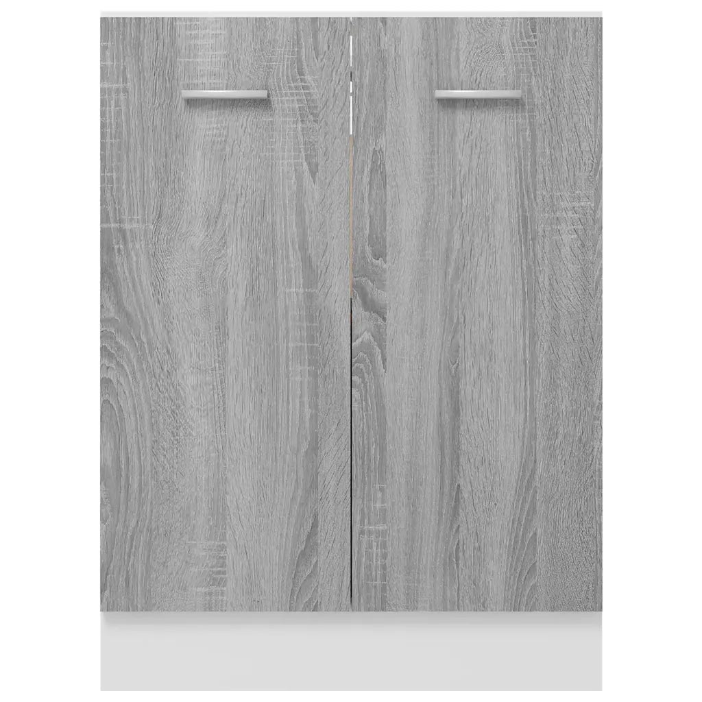 Pensile da cucina | Mobiletto ¡°Lyon¡± Grigio Sonoma 60x46x81,5 cm