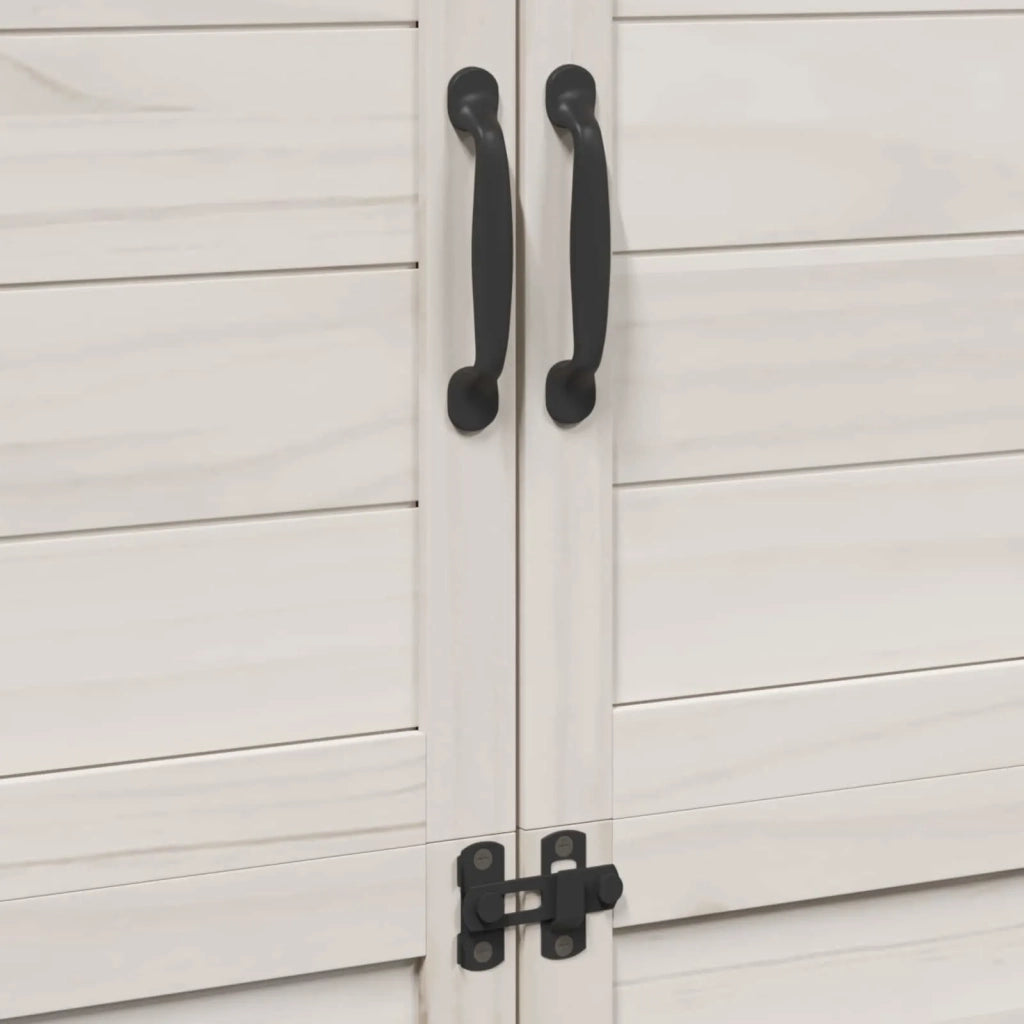 Capanno da Giardino Bianco 106,5 x 56 x 176 cm CFW9726027