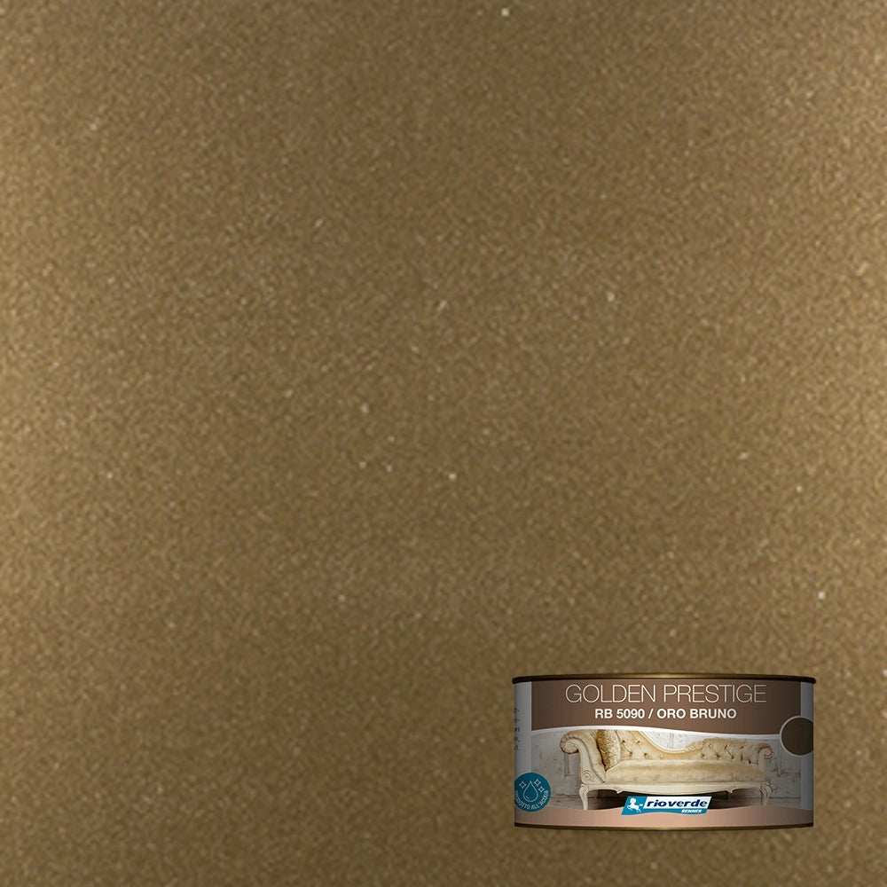 SMALTO GOLDEN PRESTIGE ACQUA 250ML ORO BRUNO.