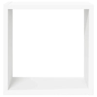 Mensole Parete a Cubo 2 pz Bianche 30x15x30cm cod mxl 61004