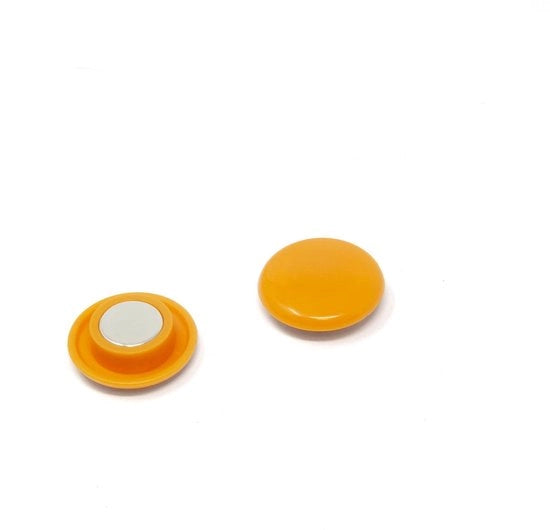 Magnetico per frigorifero, lavagna e bacheca, 30 mm x 11 mm alto - Confezione da 6